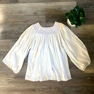 Vintage White Bila Tunic